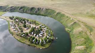 Gold Springs Campground - a flight around