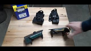 Torino 429 Motor Mounts, '72-'73