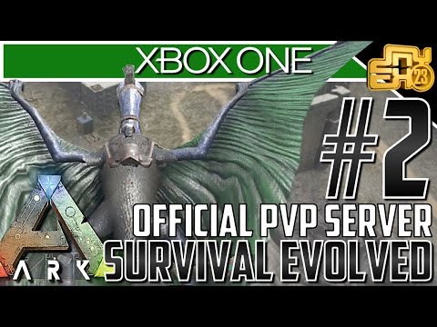 ARK XB1 OFFICIAL SERVER PVP - S3 EP2 - THE FIRST RAID!