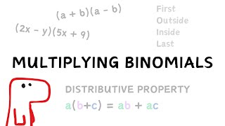 Multiplying Binomials: Using the Distributive Property and the FOIL Acronym!!