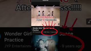 Trending after 9 years??? #kpop #trending #wondergirls #rewind #rewind_wondergirls #shorts #fyp