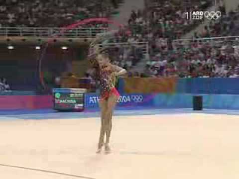 Olympic Games Athens 2004 - Irina Tchachina RUS Ribbon Final