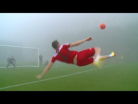 Nabil Dirar / Lucas Ocampos : Volley shots, bicycle kick, goals, skills : A funny show ! - AS Monaco