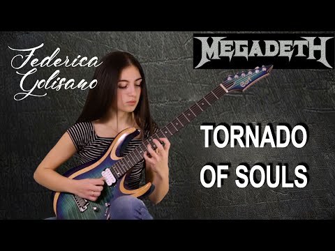 Tornado of Souls - Megadeth - Solo Cover by Federica Golisano  with Cort X700 Duality