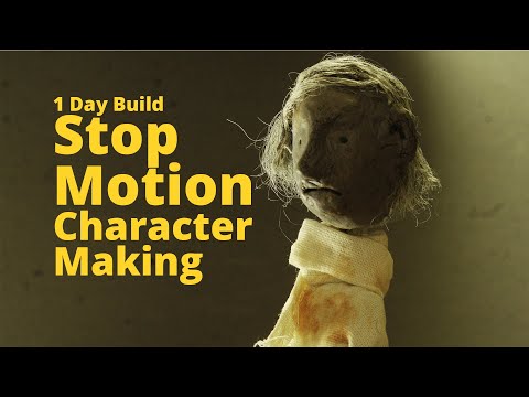 Trying to build a stop motion puppet in a day