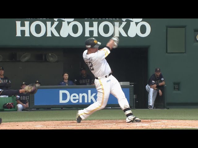 【ファーム】ストレートを捉えた!! ホークス・リチャード レフトへの2ランホームランで同点!! 2024年8月28日 福岡ソフトバンクホークス 対 オリックス・バファローズ
