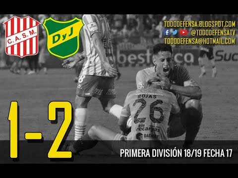 San Martín 1 Defensa 2. Torneo de Primera División 18/19. Relato Marcelo Tosoni (1/2/19)