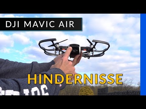Dji Mavic Air: Test der Hinderniserkennung und APAS - deutsch