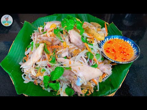 Cách trộn GỎI GÀ HÀNH TÂY thơm ngon lạ miệng | Bếp Của Vợ