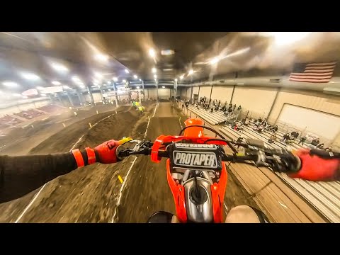 250 Pro Class Arenacross Main Event….Sending The Huge Triple