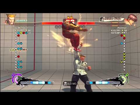 Dieminion (Guile) vs iRedman (Guy)