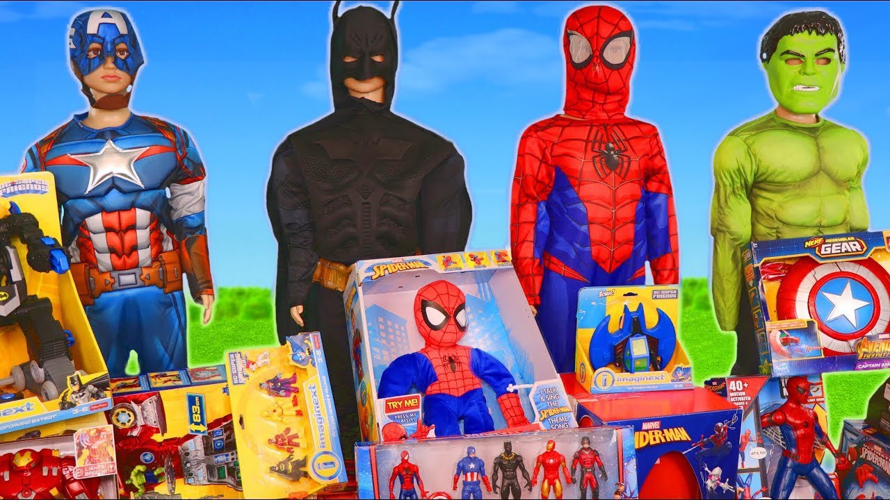 Putar video Superhero Toys for Kids sekarang Superhero Toys for Kids