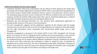 Spinal Pumps Market Share To 2026