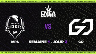 EMEA Masters Summer 2023 - Group D2 -  MRS vs GO