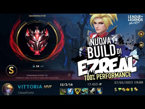 LA MIA NUOVA BUILD DI EZREAL! | 100% Performance in Challenger Elo