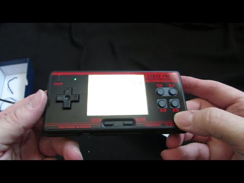 Family Pocket FC3000 (Retro Handheld) Unboxing LPOS