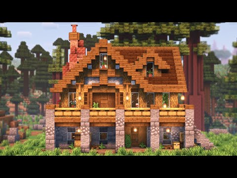 Minecraft 1.19: How to Build an Ultimate Survival House | Easy Relaxing  Tutorial