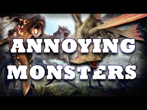 These are the most Annoying Monsters in ALL of Monster Hunter
