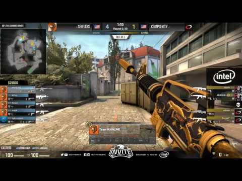 IBP Invite Summer CS:GO 2016 - Selfless vs Complexity - Round of 8 - Map 1