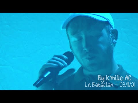 Eddy De Pretto @ Paris, Le Bataclan - "Désolé Caroline" - 03/11/21