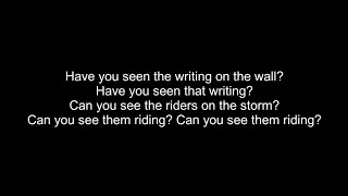Iron Maiden - The Writing On The Wall Lyrics