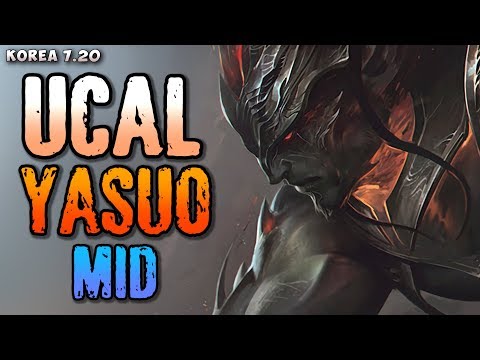 KT Ucal (1092 LP) Yasuo mid v Katarina matchup - Korean SoloQ P 7.20