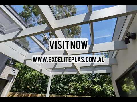 How to cover a pergola by Excelite polycarbonate roofing material?