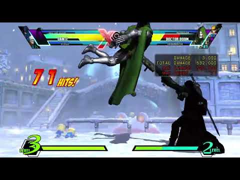 UMVC3- Dante easy scat shot example