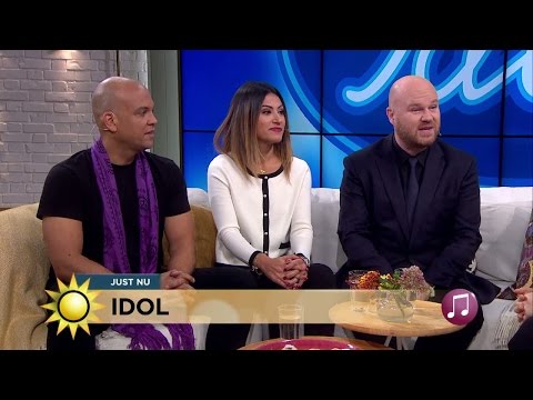 Idoljuryn: "Vi har haft tur med gruppen, de är helt suveräna" - Nyhetsmorgon (TV4)