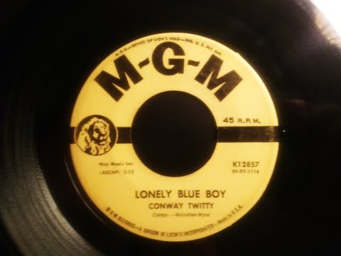 Lonely Blue Boy - Conway Twitty Original 45 1960