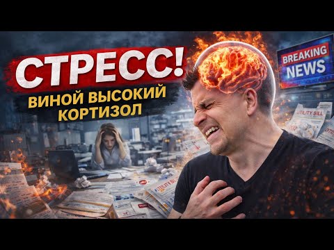 СТРЕСС! Высокий кортизол — 10 признаков, которые нельзя игнорировать СТРЕСС! Высокий кортизол — 10 признаков, которые нельзя игнорировать