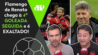 Mengão faz 6 a 0 e é exaltado: ‘Não tem jeito, o Flamengo do Renato Gaúcho é o melhor time do Brasil’