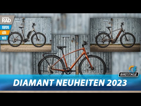 BikeStage 2023 – Diamant Bikes Neuheiten: Drei edle Räder für die Stadt – mit und ohne E!