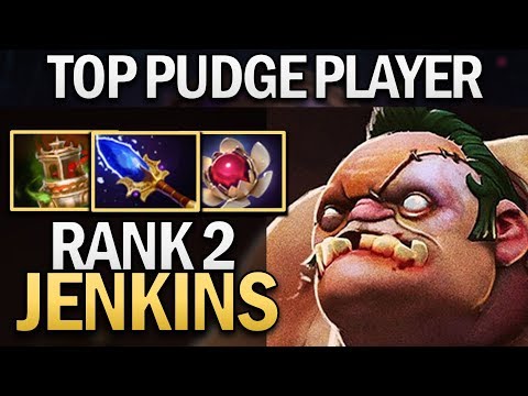THIS IS HOW ONE OF THE TOP PLAYERS PUDGE WITH IMMORTAL RANK PLAYS - DOTA 2 7.23F GAMEPLAY