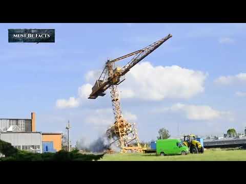 Compilation of Extremely Dangerous Cranes Fails 2021 | Heavy Equipment Gone Wrong