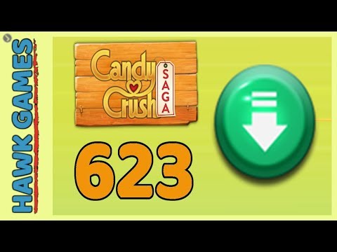 Candy Crush Saga Level 623 (Ingredients level) - 3 Stars Walkthrough, No Boosters