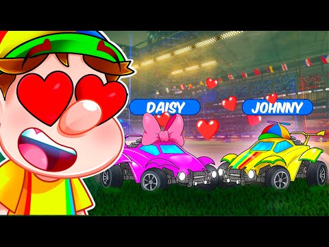 Johnny and Daisy are LOVERS in Rocket League!