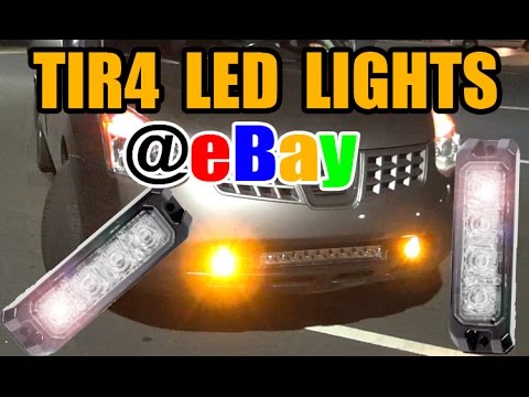 EBAY EMERGENCY LED LIGHTS REVIEW