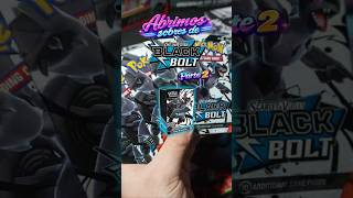 Apertura de sobres de Black bolt del un booster bundle