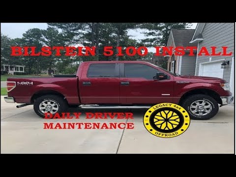 Bilstein 5100 Leveling Struts on a  2014 F150 (MUCH SMOOTHER) || Legacy 4x4 and Off-Road