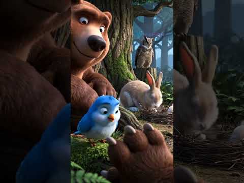 🌟 Feather of Hope 💕 | 3D Animated Moral Story for Kids About Love, Unity & Teamwork 🌿