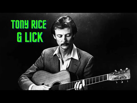 Tony Rice Bluegrass: Free G Major Lick Lesson (Int/Adv)