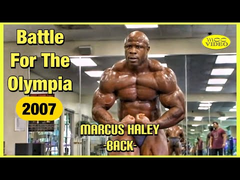 MARCUS HALEY - BACK (2007) BATTLE FOR THE OLYMPIA DVD