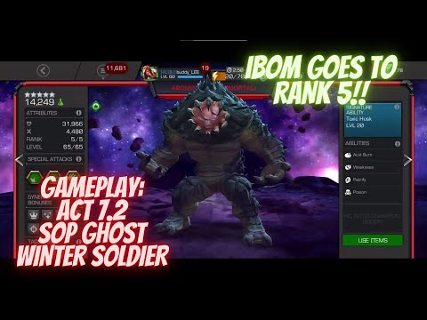 IMMORTAL ABOMINATION GOES TO RANK 5!!! GAMEPLAY INCULDING WINTER SOLDIER, ACT 7.2 AND SOP GHOST!!
