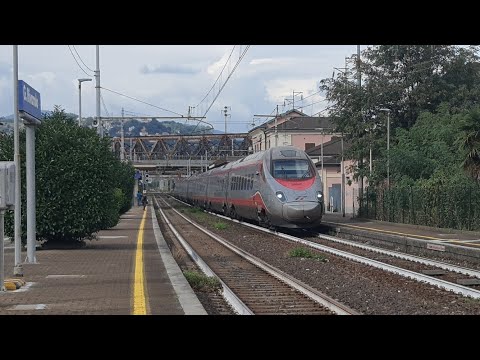 EC 35957 Zurigo - Sestri Levante, etr.610.003 in transito a Genova Rivarolo