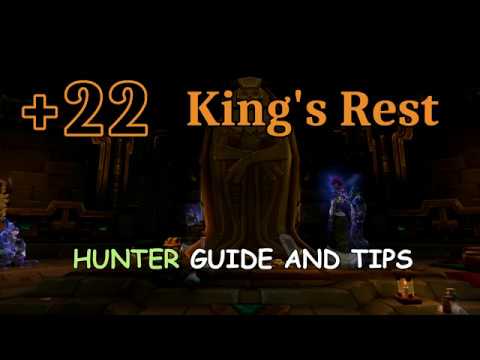 King's Rest M+22 Walkthrough (Beast Mastery Hunter PoV)