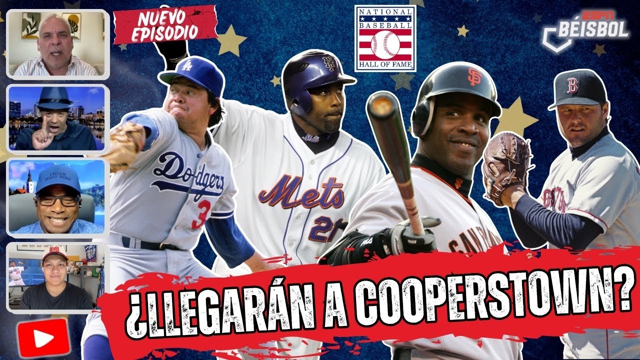 FERNANDO VALENZUELA, CARLOS DELGADO, BONDS y CLEMENS con CHANCES de ir a COOPERSTOWN | ESPN Beisbol