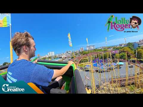 Back row point of view footage of Wildcat