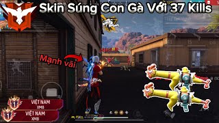 [Free Fire] Quay Và Test Skin “Xm8 Con Gà” Với Kỷ Lục 37Kills Solo Squad Quá Mạnh Trong Tay CULÌ