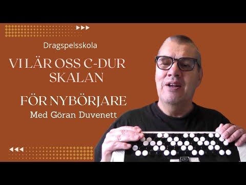 Dragspelsskolan — C:dur skalan